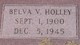  Belva V. Holley