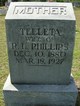  Telleta “Bid” <I>Salter</I> Phillips