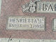  Henrietta Louise “Betsy” <I>Roelle</I> Barnhart