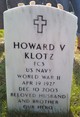  Howard Vincent Klotz