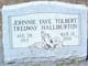  Johnnie Faye <I>Tolbert</I> Tredway Halliburton