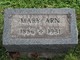  Mary Ann <I>DeBolt</I> Arn