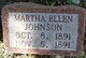  Martha Ellen Johnson