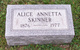  Alice Annetta <I>Snyder</I> Skinner