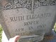  Ruth Elizabeth Roper