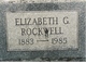  Elizabeth <I>Garrett</I> Rockwell