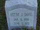  Nettie J. Davis