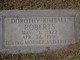  Dorothy <I>Kimball</I> Roberts
