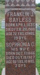  Sophronia Cordelia <I>McNeal</I> Bayless