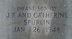 Infant Son Spurlin