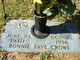 Profile photo:  Bonnie Faye <I>Boyette</I> Crowe