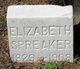  Elizabeth <I>Basye</I> Spreaker