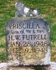  Priscilla Joan Futrell