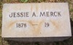  Jessie A <I>Poe</I> Merck