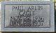  Paul Arlin Cagle