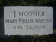 Rev. Mother Mary Fidelis Krieter