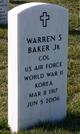 COL Warren S. Baker Jr.