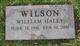  William Haley Wilson