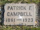  Patrick F Campbell