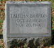  Talitha Ann <I>Reedy</I> Barron