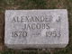  Alexander Joseph Jacobs