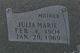  Julia Marie <I>Fortenberry</I> Sherman