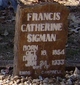  Francis Catherine <I>Sigman</I> Campbell