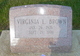  Virginia Lee <I>Stone</I> Brown