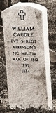 Pvt William Caudle