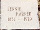  Martha Jane “Jennie” <I>Green</I> Harned