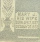  Mary Jane <I>Hayes</I> Glasscock