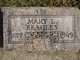 Mary L. <I>Dodd</I> Beagles