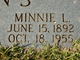  Minnie Lee <I>Jennings</I> Burns