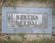  Bertha Rekdal