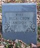  Ella <I>Crow</I> Amidon