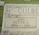  Nancy Jane “Nettie” Culbertson