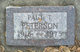  Paul T. Peterson