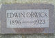  Edwin E. Orwick