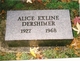 Alice Virginia <I>Exline</I> Dershimer