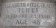  Elizabeth Kathleen “Bess” <I>Fitzgerald</I> Teifer