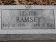  Lester Ramsey