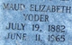  Maud Elizabeth <I>Yoder</I> Robinson