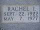 Rachel I. Hargett Photo