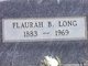  Flaurah B <I>Ward</I> Long