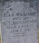 Ella <I>Williams</I> Richardson