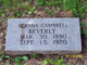  Bertha <I>Gambrell</I> Beverly