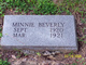  Minnie Beverly