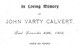  John Varty Calvert