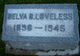  Belva Lucille <I>Bowles</I> Loveless
