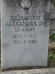  Richard H Alexander Sr.